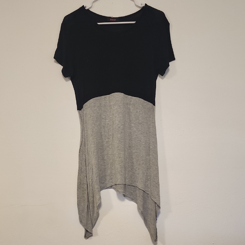 Krush Black and Gray Top